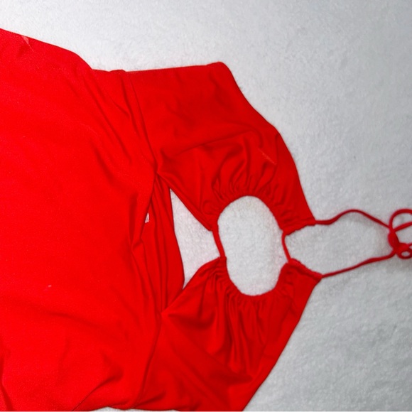 Red Oh Polly Dress Never Worn - Picture 3 of 5